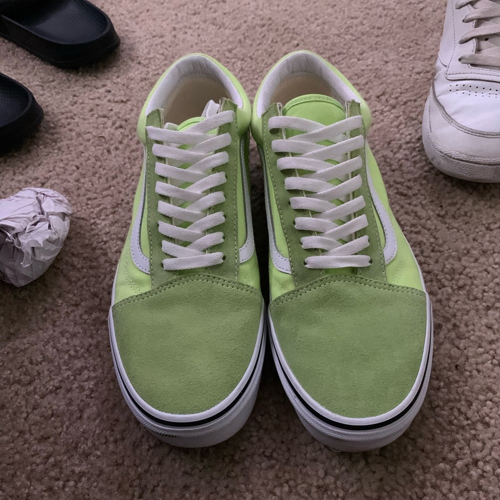 Vans Old School Life Green Size 11